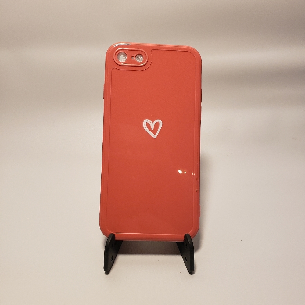 Apple iPhone 7 8 SE Heart Phone Case